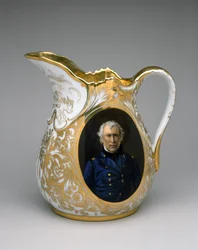 Præsentationskande, ca. 1848-50 (porcelæn)