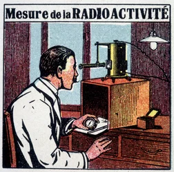 Radioaktivitetsmåling - gravering, 20. århundrede