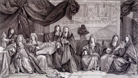 Genopretning af Ludvig XIV, ca. 1689.