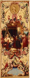 Regence Gobelins gobelin med historien om Don Quixote, 1717-18
