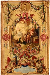 Regence Gobelins gobelin med historien om Don Quixote, 1717-18