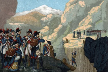 Reservehærkampagne i 1800: Passage of the Simplon af general Bethencourt i maj 1800.