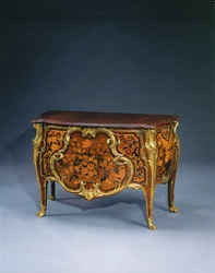 Royal Louis XV kommode, ca. 1757
