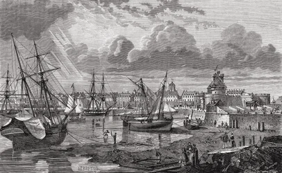 Saint Malo i det 18. århundrede, fra 
