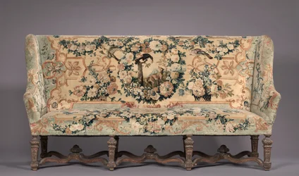 Sofa, fabrikant Savonnerie Factory, før 1717