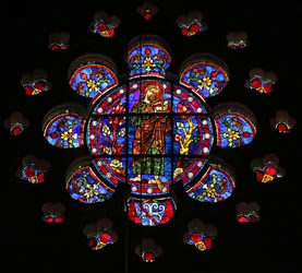 Johannes Døberen i ørkenen med Agnus Dei (w116)