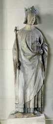 Statue af Charles V (1338-80) Konge af Frankrig, 1365-80 (se også 210386)