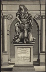 Statue af kong Louis XIII af Frankrig