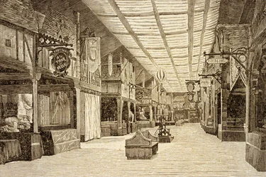 The Bazar de la Charité in Paris before the fire on May 4, 1897dani