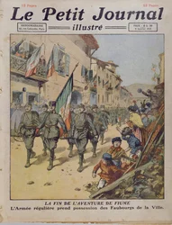The End of the Fiume Adventure, fra Le Petit Journal, 9. januar 1921