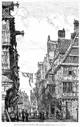 Frankfurt Judengasse, ca. 1860-70