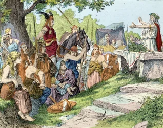 Gallerne før den romerske erobring. Anonym