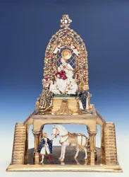 The Golden Horse of Altoetting af en burgundisk guldsmed, ca. 1405
