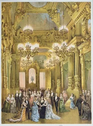 Intervallet i Opera Garnier. ca. 1875