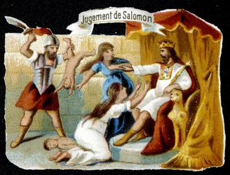Salomons dom - kromo, slutningen af det 19. århundrede