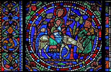 The Life of Christ window: Flugt ind i Egypten - og vend tilbage (w50)