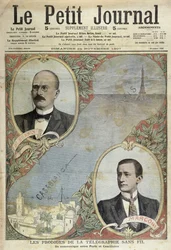 The Miracles of the Telegraphic System, illustration fra Le Petit Journal, 24. november 1907