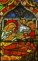 The Nativity (farvet glas)