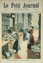 The New Auxiliary Post Office i Paris, fra Le Petit Journal, 18. maj 1894