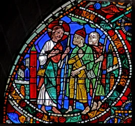 Passionsvinduet: Opstandelsescyklus - Emmaus - vej til (w51)