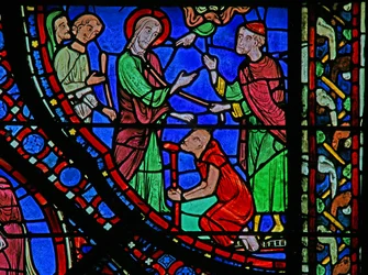 St James Window: helbreder en lammelse (w5)