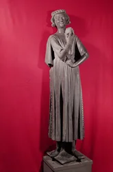 Fristeren, fra Strasbourg-katedralen, ca. 1280-85