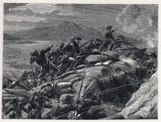 Terroren under Den Franske Revolution: belejringen af Toulon fra september til december 1793 ved kaptajn Napoleon Bonapartes tropper mod byen, der var allieret med de engelske styrker.