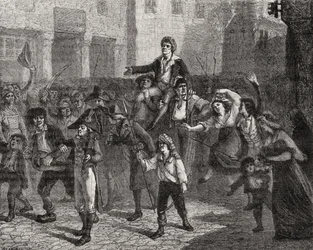 Marats triumf, 24. april 1793, fra 