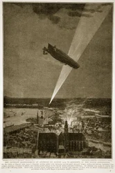 Zeppelinbombardementet i Antwerpen den 24. august 1914 i strid med Haag-konventionen, 1914-19