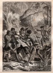 Barres eventyr: Botanikeren Philibert Commersons ledsager, Jeanne Barret (eller Bare, Baret, født Barer), udgiver sig for at være hans kammertjener under navnet «Jean Barre» for at ledsage ham på ekspeditionen ledet af Bougainville i 1766, og deres bedrag