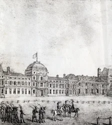 Tuilerierne - "Alphabet Picturesque des Monumens de Paris" c.1840 (gravering)