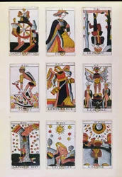 Traditionelle tarotkort