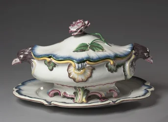 Terrin, fremstillet af Strasbourg Factory, ca. 1750