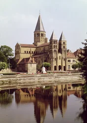 Udsigt over Notre-Dame-kirken, 11.-12. århundrede