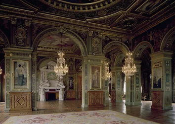 Udsigt over Salle des Arts, efter 1871