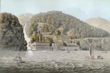 Villa Pliniana, Comosøen, 1803