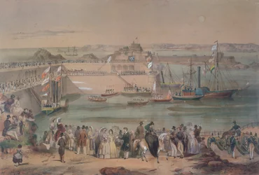 Besøg af dronning Victoria i Jersey i 1846, 1847