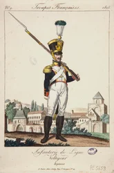 Voltigeur of the Line Infantry, franske tropper no. 9