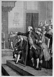 William Pitt den Yngre (1759-1806) taler til Underhuset