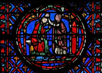 Vindue w12 Judith bliver påklædt Judith XII 15