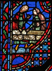 Vindue w14 Saul modtager Samuel I Sam 9 22-24