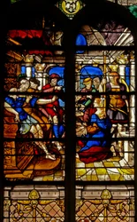 Vindue w17, der viser Salomons dom
