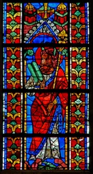 Vindue w211 forestillende Moses