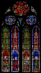 Vindue w212, der viser Salomons dom