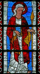 Vindue w219 forestillende St. Thomas