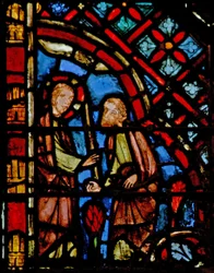 Vindue w2 Gud giver Moses La Verge - sceptret Ex IV 17