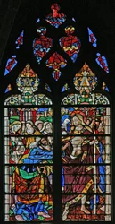 Vindue w58, der forestiller den tvivlende St. Thomas