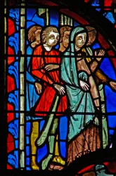 Window w8 tilskuere på Via Crucis