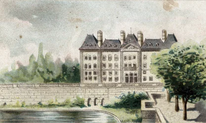 udsigt over slottet Meudon (Seine og Oise).