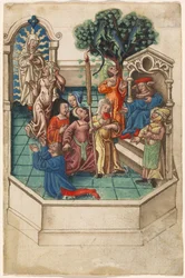 The Calumny of Apelles [fol. 6 lige]